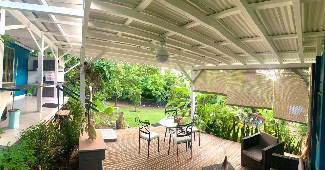Lodge Pamplemousse Avec Piscine Privative , Dans Parc Calme A 500 M Plage Le Carbet Exterior photo