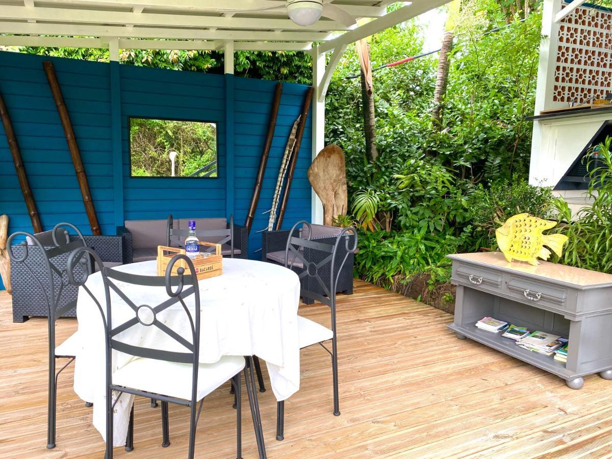 Lodge Pamplemousse Avec Piscine Privative , Dans Parc Calme A 500 M Plage Le Carbet Exterior photo